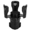 Universal Car Cup Holder Adapter Expander Adjustable Base Black Abs Multifunctional
